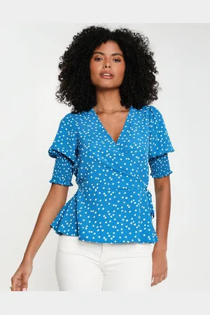 Threadbare Wickelshirt mit kurzen Ärmeln - Verkäufer: onQuality