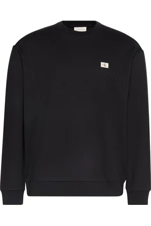Calvin Klein Sweatshirt 400GSM TRRY BDG CRWN Mit Rundhalsausschnitt