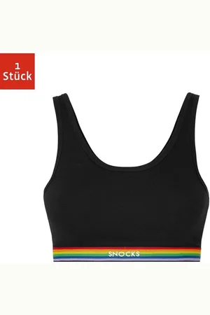 Snocks Bustier Soft BH (1-tlg) aus Bio Baumwolle, breite Träger für maximalen Komfort - Verkäufer: GmbH