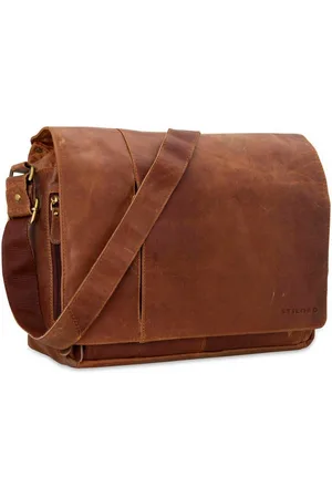 STILORD Laptoptasche "Elias" Echtleder Herren Umhängetasche 15,6 Zoll Businesstasche Leder - Verkäufer: Leder
