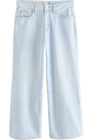 Next Weite Jeans Sanduhr-Jeans mit weitem Bein aus 100 % Baumwolle (1-tlg) - Verkäufer: Germany GmbH