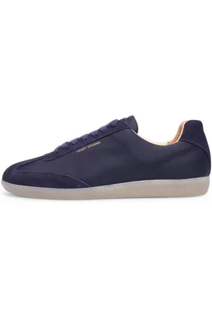 Henry Stevens Travis TIS Herrensneaker Sneaker Halbschuh Leder handgefertigt, sportlicher Freizeitschuh Herren