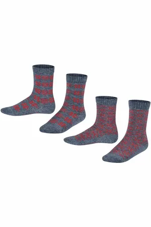 ESPRIT Socken Intarsia 2-Pack (2-Paar) mit Komfort-Bündchen - Verkäufer: FALKE