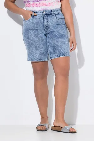 Angel of Style Regular-fit-Jeans Jeans-Shorts Glitzersteinchen-Stern 5-Pocket - Verkäufer: Popken Fashion Group