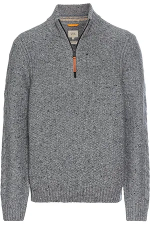 Camel Active Strickpullover Camel Menswear / He.Pullover / Cable Knit Troyer - Verkäufer: August Bickert