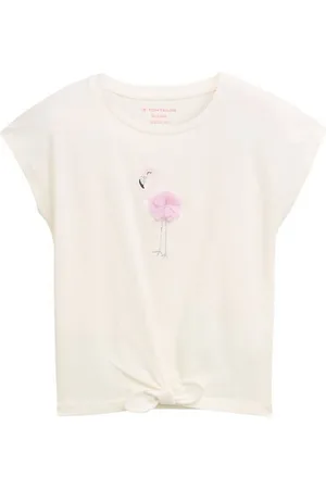 TOM TAILOR T-Shirt T-Shirt mit Knoten-Detail - Verkäufer: