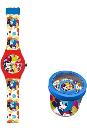 Disney Digitaluhr Mickey Bubble analoge Uhr in Metallbox, (1-tlg) - Verkäufer: Multimedia Dreams & more