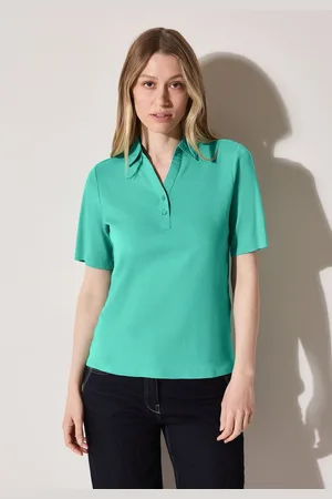 CECIL Poloshirt aus reiner Baumwolle