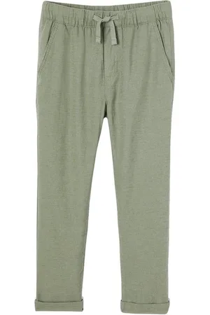 Vertbaudet Cargohose Jungen Hose mit Leinenanteil - Verkäufer:
