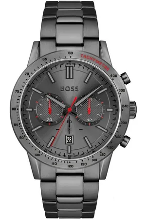 HUGO BOSS Chronograph ALLURE 1513924, Quarzuhr, Herrenuhr, Armbanduhr, Stoppfunktion, Edelstahlarmband