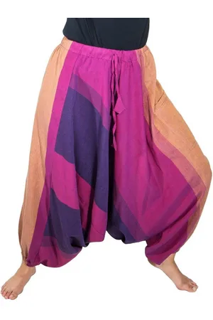 Kunst und Magie Haremshose Unisex Haremshose onesize Bunt Hippie Goa Fair Boho Baggy Pluder-Hose - Verkäufer: