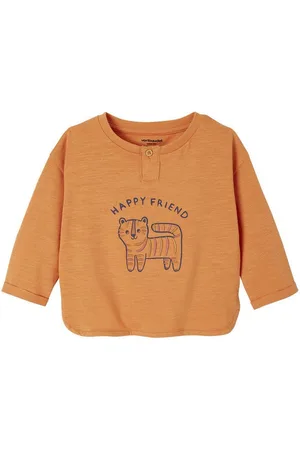 Vertbaudet Langarmshirt Baby Shirt mit Löwe - Verkäufer:
