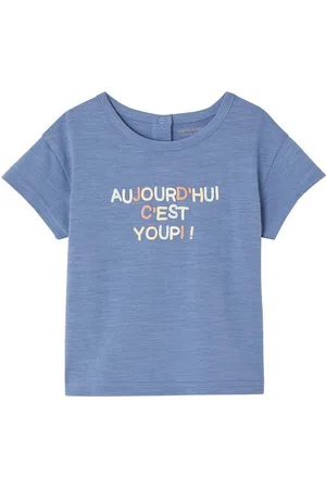 Vertbaudet T-Shirt Jungen Baby T-Shirt mit Message-Print - Verkäufer: