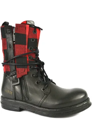 Replay Leder Schnürstiefel Stiefel - Verkäufer: Markenschuhwelt&More