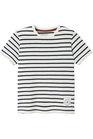 Vertbaudet Kurzarmshirt Jungen T-Shirt mit Streifen - Verkäufer: