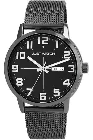 Just Watches Quarzuhr Marquis Edelstahl Herrenuhr, Mesharmband - Verkäufer: Shaghafi GmbH