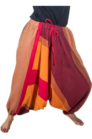 Kunst und Magie Haremshose Unisex Haremshose onesize Bunt Hippie Goa Fair Boho Baggy Pluder-Hose - Verkäufer: