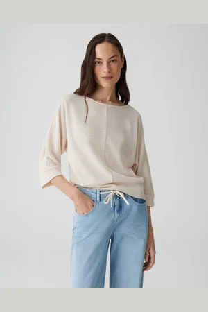 Opus 3/4-Arm-Shirt SOLLIKA STRUCTURE Loose mit Fledermausärmeln - Verkäufer: GmbH | someday GmbH