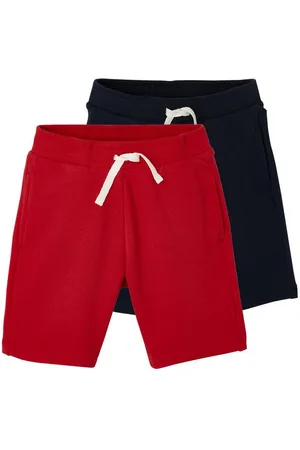 Vertbaudet Shorts 2er-Pack Jungen Sweat-Shorts BASIC - Verkäufer: