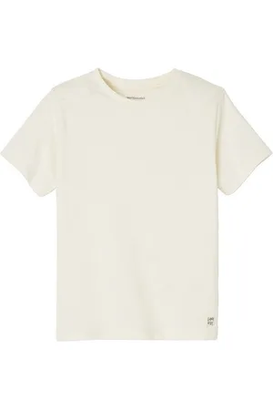 Vertbaudet Kurzarmshirt Jungen T-Shirt BASIC Zierlabel am Saum - Verkäufer: