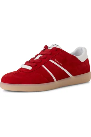 Tamaris Plateausneaker, Freizeitschuh, Halbschuh, Schnürschuh mit gepolstertem Schaftrand
