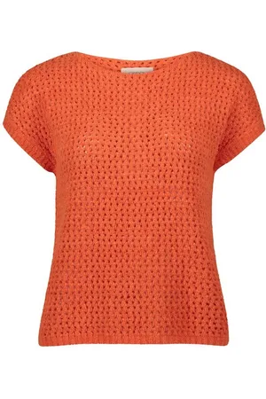 Cartoon Strickpullover / Da.Strick / Strickpullover Kurz ohne Arm - Verkäufer: August Bickert