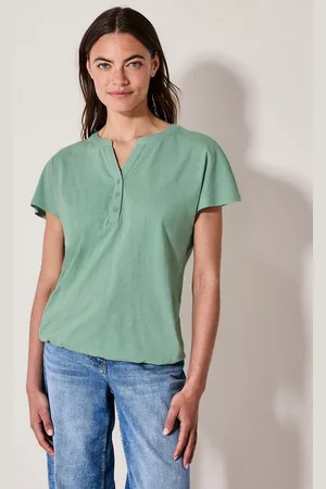 Street one Tunikashirt aus reiner Baumwolle