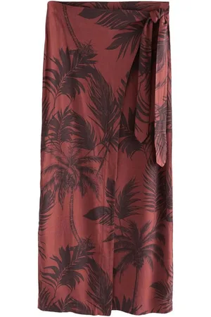 Next Maxirock Sarong-Midirock mit Leinenanteil (1-tlg) - Verkäufer: Germany GmbH