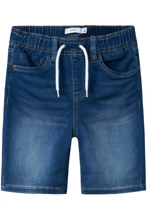 NAME IT Shorts Denim Bermuda mit elastischem Bund und Kordelzug NKMRYAN JOGGER DNM L SHORTS 6300-TH NOOS - Verkäufer: ARIZONAS