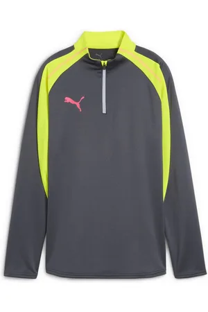 PUMA Trainingsjacke IndividualBLAZE Fußballtop mit viertellangem Reißverschluss