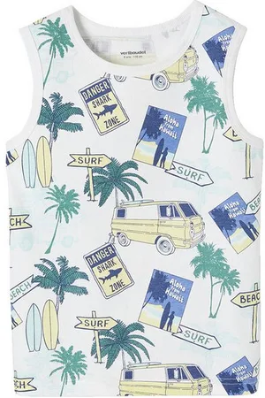 Vertbaudet Trägertop Jungen Trägershirt mit Recycling-Baumwolle - Verkäufer: