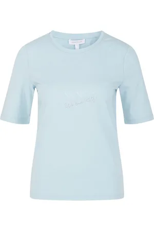 Sportalm Rundhalsshirt mit schimmerndem Frontprint