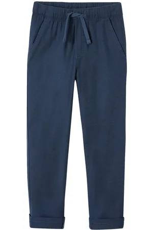 Vertbaudet Cargohose Jungen Hose mit Leinenanteil - Verkäufer: