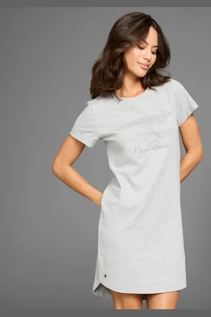 KangaROOS Sweatkleid mit tollem Marken-Logo-Print - NEUE KOLLEKTION
