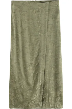 Next Midirock Sarong-Rock aus Satin-Jacquard in Midilänge (1-tlg) - Verkäufer: Germany GmbH