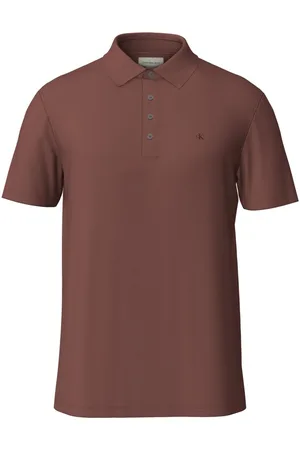 Calvin Klein Poloshirt SS SUPIMA CHEST EMB POLO Mit Rundhalsausschnitt