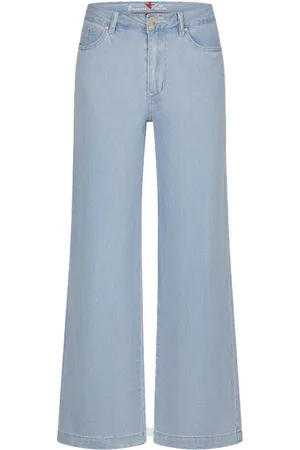 Buena Vista 5-Pocket-Jeans Wide Leg light denim - Verkäufer: Melange-shop