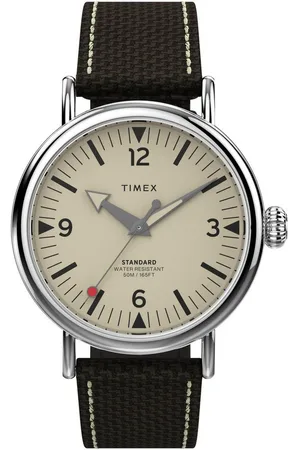 Timex Quarzuhr WATERBURY STANDARD TW2V44100AJ, Armbanduhr, Herrenuhr, Leuchtzeiger, Mineralglas, analog
