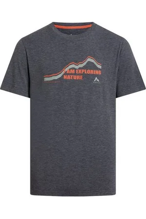 mc kinley T-Shirt He.-T-Shirt Ronald M MELANGE/BLACK - Verkäufer: Sport Hopfmann GmbH
