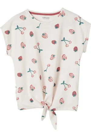 Vertbaudet Kurzarmshirt Mädchen T-Shirt bedruckt - Verkäufer:
