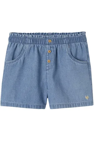 Vertbaudet Shorts Mädchen Jeansshorts mit Dehnbund - Verkäufer: