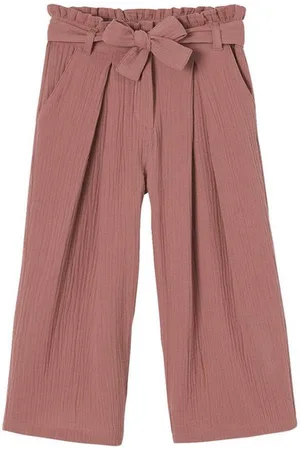 Vertbaudet 3/4-Hose Mädchen Paperbag-Hose, 7/8 - Verkäufer: