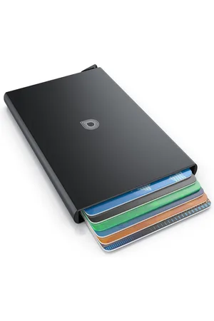 APLIC Kartenetui Karten Schutzhülle aus Alu für 6 Karten NFC / RFID Abschirmung Blocker (1-tlg), Kartentresor aus Aluminium, kompakt und stabil, sichere Aufbewahrung - Verkäufer: Ganz Einfach