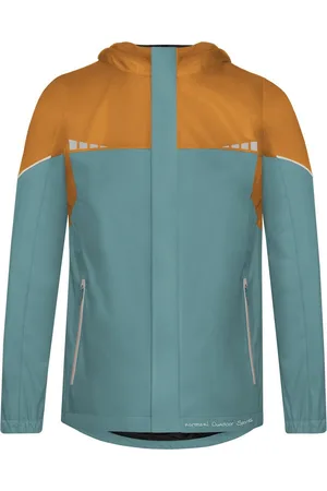 Normani Regenjacke Kinder Regenjacke Sointula Ultraleichte Übergangsjacke mit Kapuze ungefütterte Unisex Sommerjacke - Verkäufer: