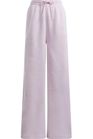 Reebok Trainingshose IDENTITY SL FLC WIDE LEG/FROSTED BERRY (1-tlg)