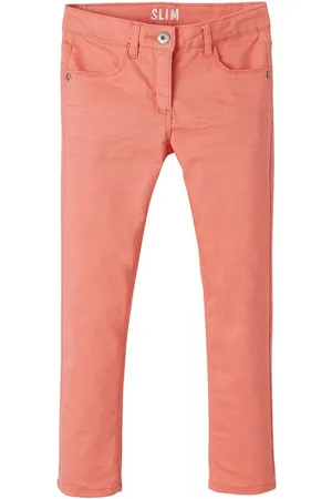 Vertbaudet Cargohose Mädchen Slim-Fit-Hose, Hüftweite COMFORT - Verkäufer: