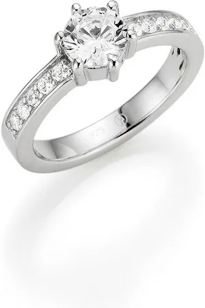 Giorgio Martello Verlobungsring Zirkonia, Silber 925
