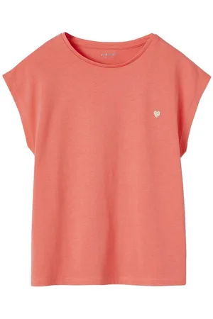 Vertbaudet Kurzarmshirt Mädchen T-Shirt BASIC - Verkäufer: