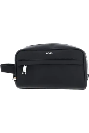 HUGO BOSS Kulturbeutel Washbag, aus echtem Leder - Verkäufer: modeherz