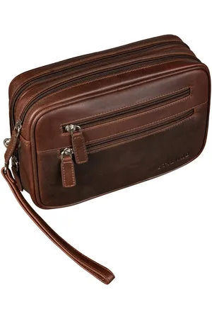 STILORD Handtasche "Nero" Vintage Handgelenktasche Clutch Herren Echtleder - Verkäufer: Leder